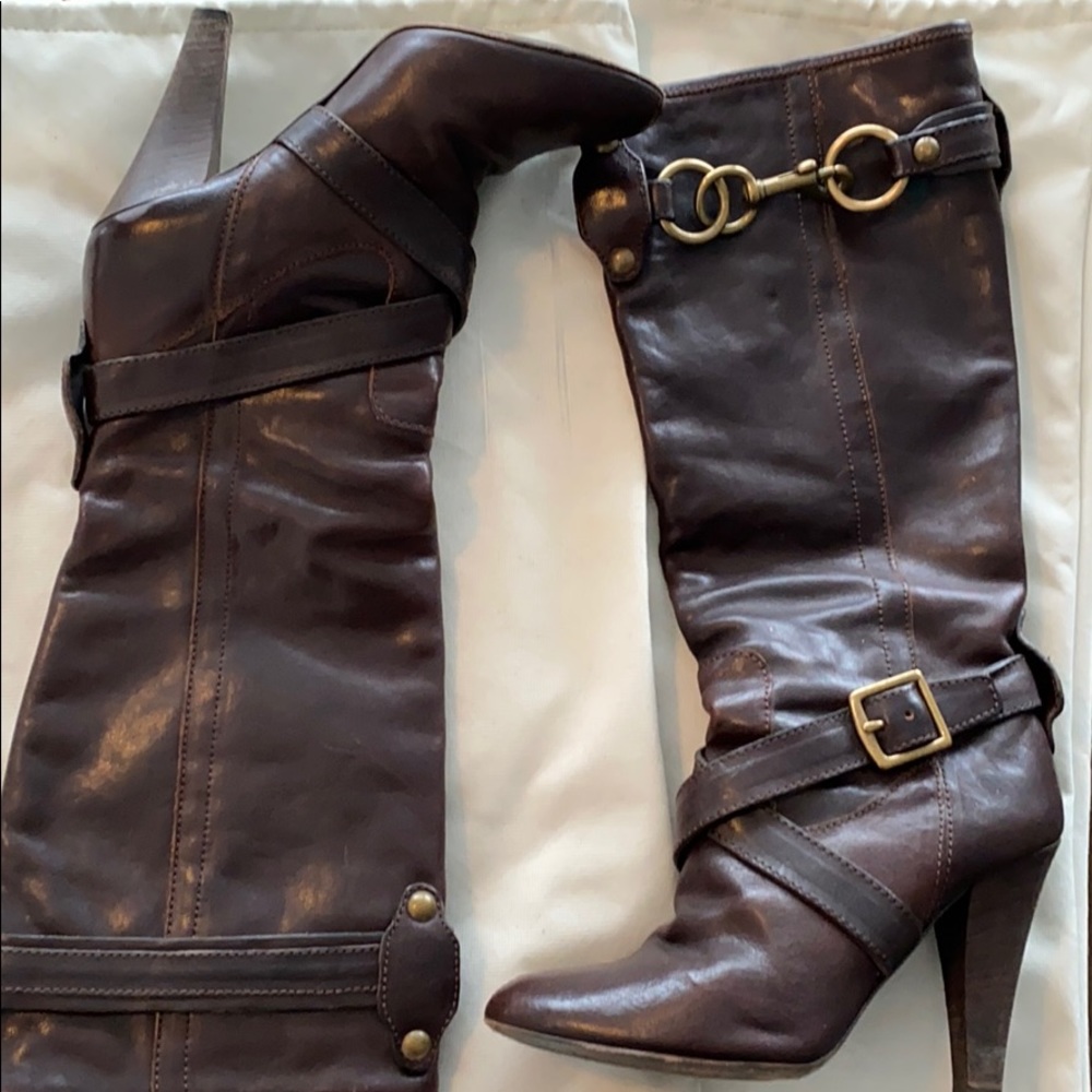 Coach boots! Size 6!